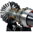 thumbnail image 6 of Turbofan Model TR900 Adjustable Speed Aircraft Turbojet Engine with Light, Simulation Aero Engine Mechanical Science Education Toy Gift Decor for Adult, 28cm (Assembly Version), 6 of 6