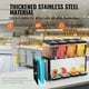 thumbnail image 2 of Dispensador de bebidas comerciales VEVOR de 12 l x 4 tanques Dispensador de bebidas frías, jugos y hielo, 2 of 9
