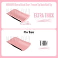 thumbnail image 4 of Nail Tips NOVO OVO Halloween Black French Tip Duck x240, 4 of 7