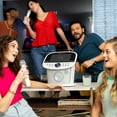 thumbnail image 6 of Singing Machine Karaoke Platinum Plus with Wi-Fi access to Music Streaming Apps, 2 Wireless Microphones and 22 Voice Changing Effects, 6 of 16