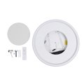 thumbnail image 2 of LED Ceiling Light, Dimmable Round Flush Mount Ceiling Light Fixture with APP Remote Control, Premium Material Iron PC Stepless LED Ceiling Lights for Bedroom Hallway 110 to 265V, 2 of 7
