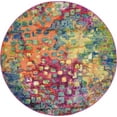 thumbnail image 2 of Rugs.com Sevilla Collection Rug – 5 Ft Round Multi Medium Rug Perfect For Kitchens, Dining Rooms, 2 of 9