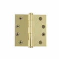 thumbnail image 2 of grandeur 4'' button tip heavy duty hinge with square corners, 2 of 7