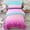 Pink,Turquoise, variant on PERFEMET 4 Piece Cozy Toddler Bedding Set for Girls,Gradient Pink Turquoise Glitter Star Comforter,Breathable Lightweight Microfiber