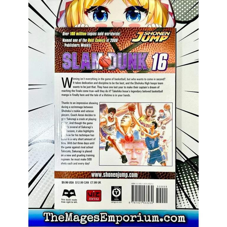 Slam Dunk Slam Dunk, Vol. 16, Book 16, (Paperback) - Walmart.com