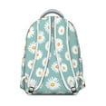 thumbnail image 4 of Watercolor Flower Pattern Students’s Backpack Multifunctional School Bag with Boho Floral and Hummingbird Illustration, Comfortable for Student and Student, 4 of 5