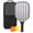 Black-3, variant on Pickleball Paddles Set Of 1, Fiberglass Surface, USA, Star Print, 1 Paddle, 2 Balls & Bag
