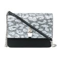 thumbnail image 3 of Roberto Cavalli Class GWLPCF B13 Milano Rmx 00 Black/ Silver Large Shoulder Bag, 3 of 3