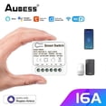 thumbnail image 2 of Aubess MINI Smart WiFi Light Switch 2-way Breaker Home Automation DIY Timing, 2 of 5