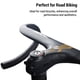 thumbnail image 4 of Manillar de bicicleta de carretera Soporte de manillar integrado de aluminio aerodinámico Accesorio de bicicleta, 4 of 7