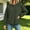 Army Green, variant on 2026 Summer Women's Crew Neck Knit Oversized Sweatshirt, Drop Shoulder Bubble Long Sleeve Solid Loose Pullover Top with Front Kangaroo Pocket for Lounge Workout Daily Layering