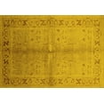 thumbnail image 1 of Ahgly Company Indoor Rectangle Oriental Yellow Traditional Area Rugs, 6' x 9', 1 of 4