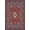 Red, Pattern 1, variant on ODIKA 4'x6' Navy Red Traditional Medallion Washable Area Rug Classic Geometric Floral Motifs with Intricate for Home Office, Under Desk, Non-Slip Chair-Friendly, Flatwoven
