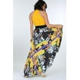 thumbnail image 7 of Pleated Print Maxi Skirt With Leather Waist Band, 7 of 7