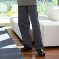 thumbnail image 4 of 4003-5503 Yarn Dyed Baggy Chef Pant in Black and Grey Houndstooth - Medium, 4 of 6