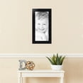 thumbnail image 4 of ArtToFrames 10" x 21" Satin Black Reverse Step Picture Frame, 10x21 inch Black Wood Poster Frame (WOM-1419), 4 of 8