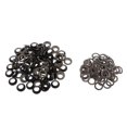 thumbnail image 1 of Ojales de Respaldo Cola 100 Pares de Diámetro Interior Negro, 1 of 8