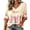 Beige #72, variant on DORKASM Breast Cancer Shirts for Women V Neck Breast Cancer Awareness Shirt 3/4 Sleeve Gifts Trendy Cancer Survivor Tops Hope Love Wings Lounge Tshirt Purple M
