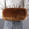thumbnail image 4 of Winter Warm Plush Hand Muff for Adult Women Faux Furs Cuff and Hand Muffs for Outdoor Activity Female Sport Accessories, 4 of 9