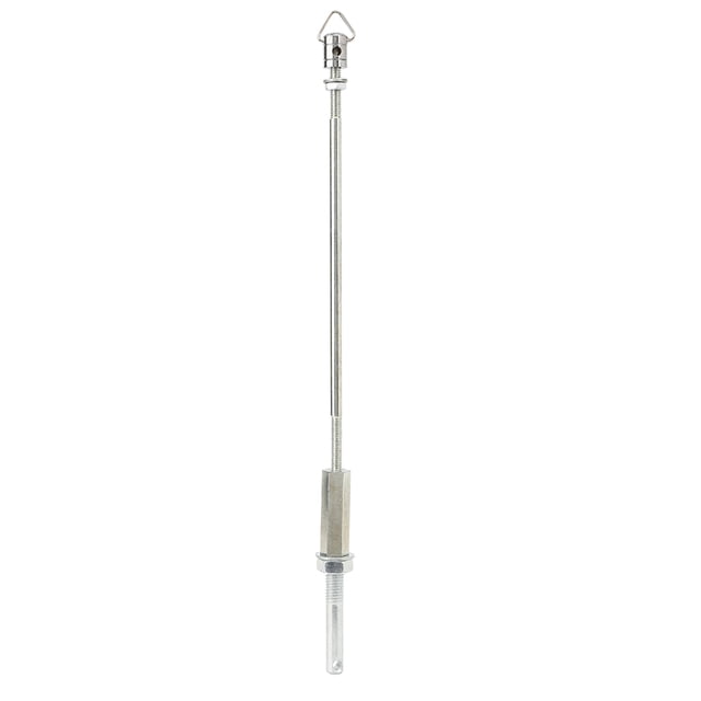 Poteau Banjo Réglable, Poteau Banjo Vertical Accessoires Banjo Argentés Accessoires d'Instruments de Musique Ultra Réactifs