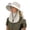 Beige, variant on Sun Hat for Women Men Solar Fan Hats Wide Brim Sun Fishing Hats Detachable Face Cover Outdoor Bucket Hat