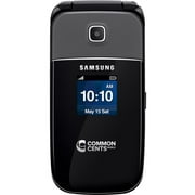 Angle View: Common Cents Mobile Samsung M340, Prepaid Cell Phone with Bluetooth and Camera - 7 cents per minute or text