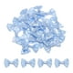 thumbnail image 1 of Uxcell 30 piezas de corbatas de moño azul claro 1.5"x1" mini moño para manualidades, 1 of 5