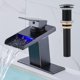 thumbnail image 1 of Grifo LED para lavabo de baño AVSIILE, bronce frotado con aceite, 1 of 9