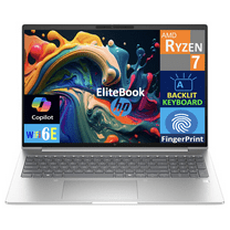 HP Elitebook Business Laptop 16.0in IPS WUXGA Display (AMD Ryzen 7 7735U, 64GB DDR5, 1TB PCIe SSD, AMD Radeon, Backlit KB, Fingerprint, WiFi 6E, Webcam, Bluetooth 5.3, Win 11 Pro)