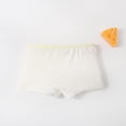 thumbnail image 7 of LJEFF Kids Underwear Girls, Solid Color Elasticity Breathability Comfort Kids Underwear Girls Yellow Size 4-6, 7 of 7