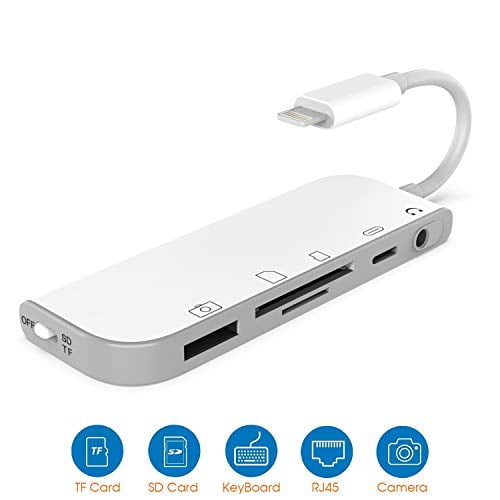 USB Hub+Memory Card Reader+Camera/Keyboard Connect Kit For iPad iPhone XS MAX 
