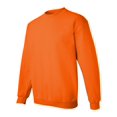 thumbnail image 2 of Men Multi Colors Crewneck Sweatshirt Men Crewneck Color Safety Orange Medium Size, 2 of 4