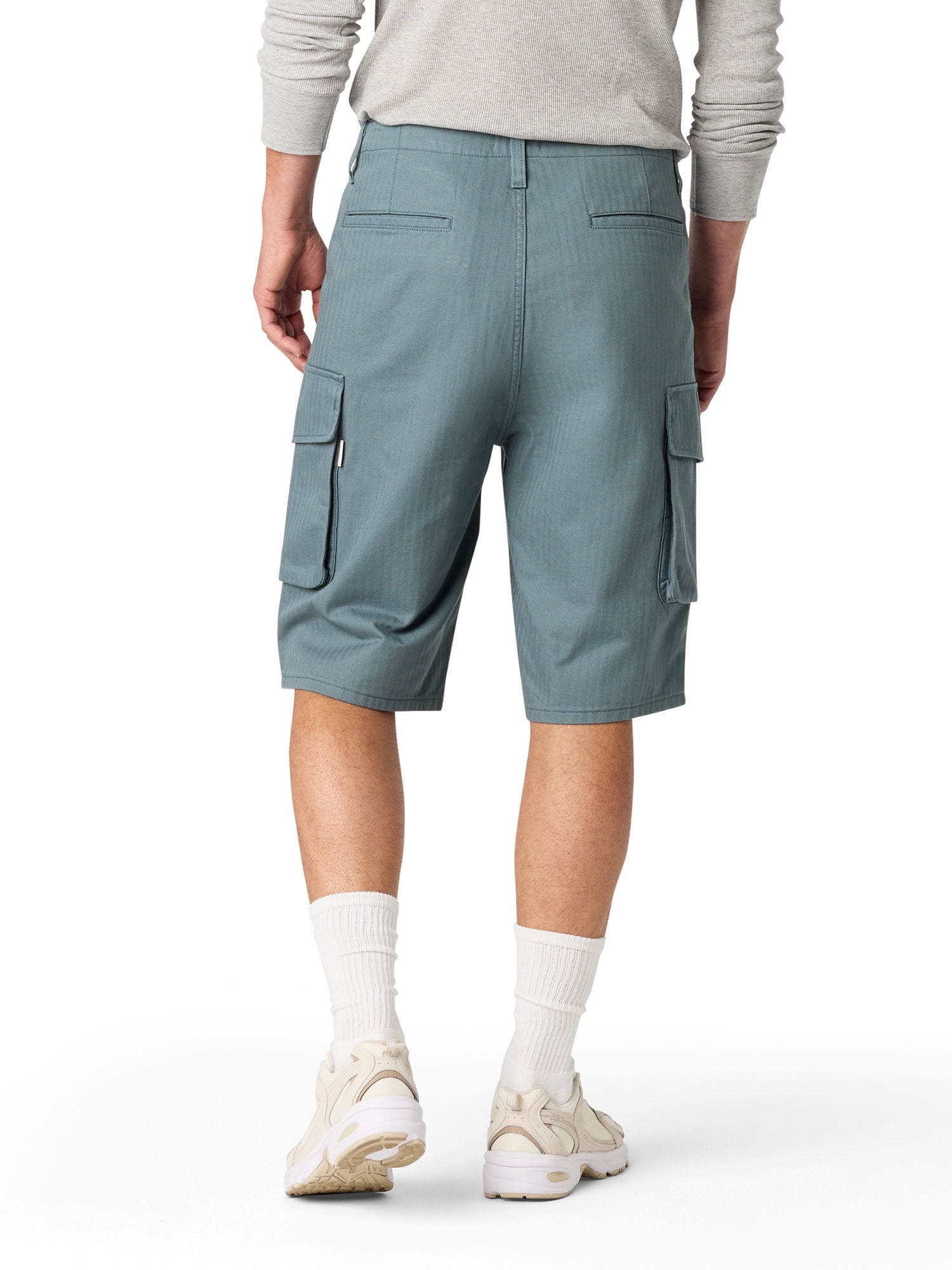 Levi Strauss Signature™ Men's and Big and Tall Loose Cargo Shorts, 12" Inseam