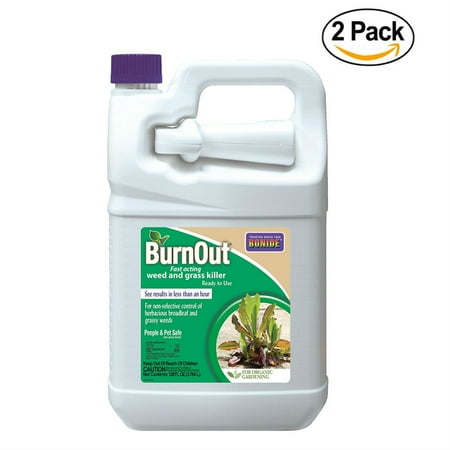 Bonide Products 7492 Burnout, Ready To Use, All Natural Weed & Grass Killer - Pack Of (Best Grade Of Weed)