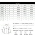 thumbnail image 3 of Mens Brief Breathable Comfy Solid Color Long Sleeve Loose Casual T Shirt Top Khaki 3X, 3 of 6