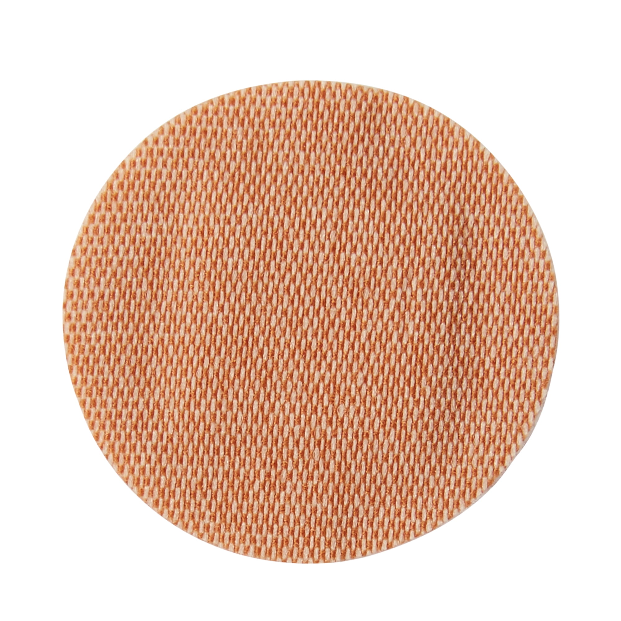 McKesson Adhesive Spot Bandages - Sterile, Round, Tan Fabric, 1 in, 100 Count, 24 Packs, 2400 Total