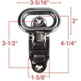 thumbnail image 3 of Extreme Max 5001.5787 Folding Trailer Step - 2" x 3-1/8", 3 of 5