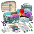 thumbnail image 1 of KRABALL Cotton Yarn Thread Ball For Crochet Knit Hook Sets Hand Knitting Needles Tools Crochet Ball Markers Accessories With Bag, 1 of 5