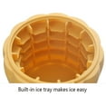 thumbnail image 5 of Kitchen Ice Grid Clearance! Ice Bucket Silicone Ice Bucket Easy Operation Pumpkin Design Ice Bucket Bucket with Lid Ice Large Size Bottle Silicone 37 Compartments, 5 of 8