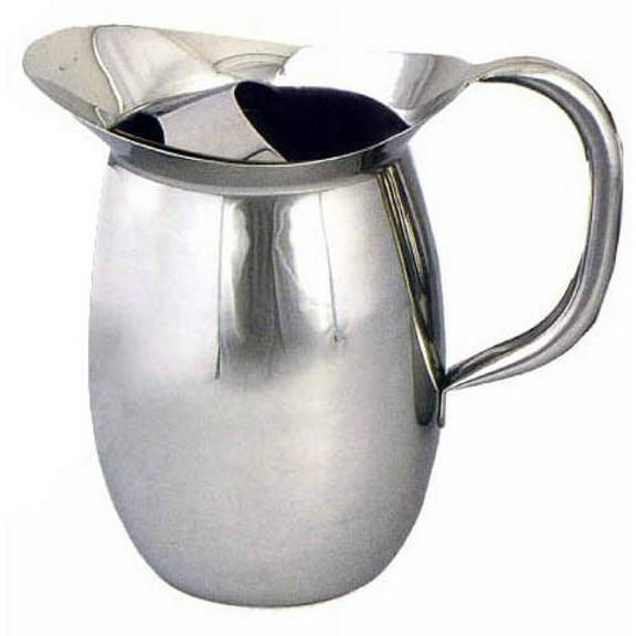 Winco WPB-3C Deluxe Bell Pitcher with Ice Catcher