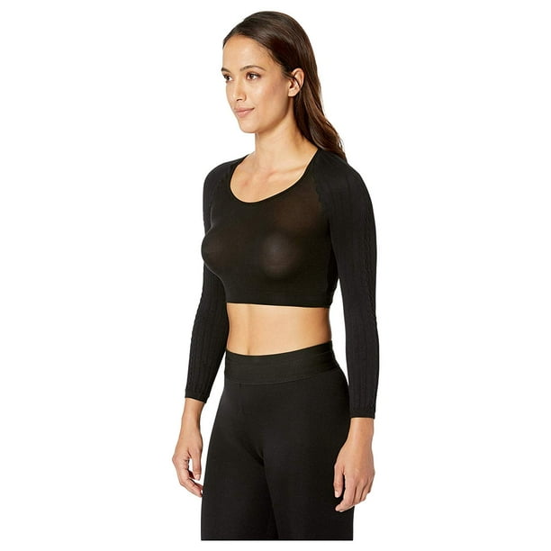 Spanx Cable Knit Arm Tights Black