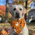 thumbnail image 2 of Dog Bandana 2 Pack,Halloween Cats and Brooms Pattern Bandanas for Dogs,Cat Bandana,Small/ Large Dog Bandana 2 Size,Dog Bandanas Girl Boy, 2 of 5
