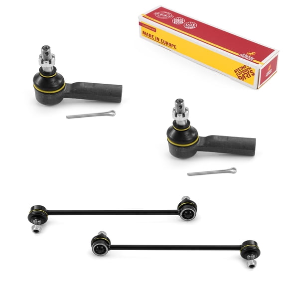 Metrix Premium Chassis Parts - 4 PC Outer Tie Rod End & Front Sway Bar Stabilizer End Link Kit Fits 99-03 Lexus RX300, 97-01 ES300, 99-03 Toyota Solara, 97-04 Avalon, 97-01 Camry ES3306 K90311 K90312