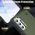 thumbnail image 3 of Samsung Galaxy S21 Plus 5G Case Military Shockproof Magnetic Kickstand Cell Phone Cover Protective with Upgrade Hard PC & Premium Soft TPU Kickstand for Galaxy S21 Plus 6.7 inch Green, 3 of 14