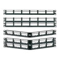 thumbnail image 1 of Panduit MINI-COM Ultimate ID Modular Patch Panel - Patch panel - black - 1U - 19" - 24 ports, 1 of 1