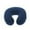 Navy, variant on YFTDEF Travel Pillow, Comfortable Neck Pillow, Navy Blue, 11x11x3.9 in, Ergonomic C-Shaped Design, Supports Neck and Head, Perfect for Office Nap or Travel, Gift Option