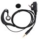 thumbnail image 2 of Auricular, Tubo De Aire Flexible PTT Auricular Rotación De 360 ​​° Línea Elástica Para Walkie Talkie Inter Para Conducir, 2 of 7