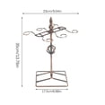 thumbnail image 2 of Encimera Soporte Para Copa De Vino Creativo Simple Barra De Cocina Estante De Almacenamiento Estante De Copa De Escritorio De Hierro Forjado Soporte De Exhibición De Gafas De Metal Adorno Multifunción Guardurnaity HA019881-00, 2 of 7