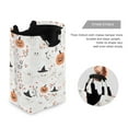 thumbnail image 3 of Yayeee Freestanding Laundry Hamper with Handle Collapsible Large Storage Basket for Clothes, Ghost Design, 3 of 7