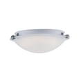 thumbnail image 1 of 12 in. LED Alabaster Cloud Flush Mount, 4000K Cool White Glass Light Fixture, Dimmable, 1 of 1